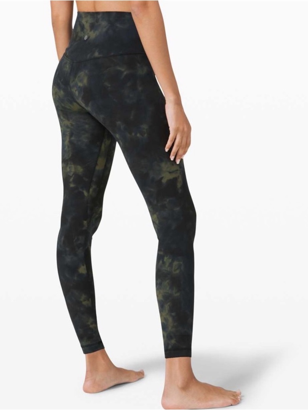 lululemon athletica Align 25” Diamond Dye Graphite Grey Bronze Green 4